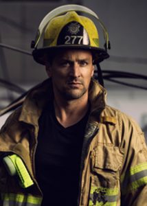 stock photo of firefighter